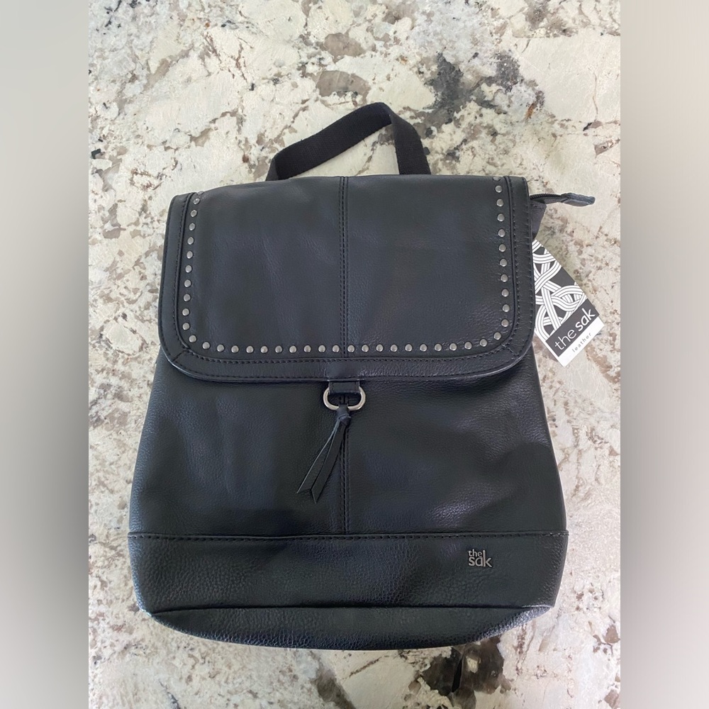 NWT The Sak Saratoga Leather Backpack
